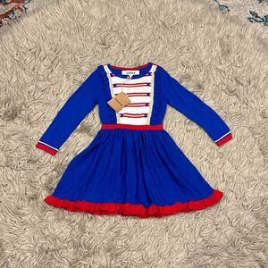 NWT Mini Boden Nutcracker holiday sweater dress size 2-3